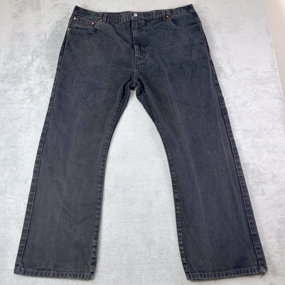 Levis 44x32 Black 517 Bootcut Jeans Denim Pants Western Workwear Cowboy Classic